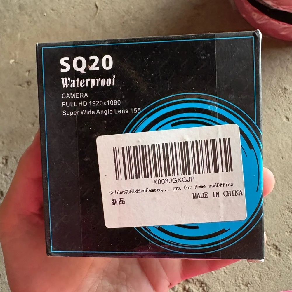 SQ6 WATERPROOF CAMERA FULL HD CAMERA SUPER WIDE ANGLE LENS 155° MINI DV